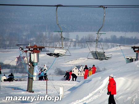 Piękna Góra, Gołdap - stok narciarski
